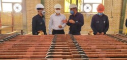 بازدید از فرآیندهای تولید کارخانه کاتد مس بازدید از فرآیندهای تولید کارخانه کاتد مس
